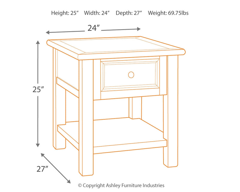 Bolanburg End Table