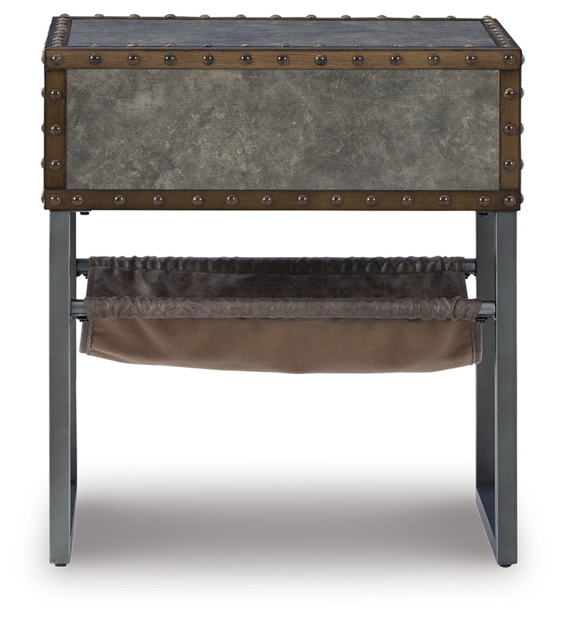 Derrylin Chairside End Table